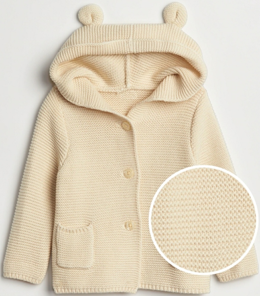 BABY GAP Brannan bear french vanilla sweater